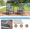Chaise de jardin COSTWAY résistante aux intempéries, chaise Voir les images du produit 4