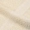 vidaXL Serviettes d'invités FROGN, lot de 4, couleur crème, Voir les images du produit 6