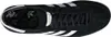 A top-down view of a black Adidas sneaker with silver stripes. Podgląd zdjęcia produktu