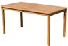 TEAK XL Holztisch 150x80cm Gartentisch Garten Tisch Holz Produktbild-Vorschau 1