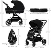 Kinderkraft YOXI 2-in-1 Kinderwagen bis 27 kg - Babywanne & Produktbild-Vorschau 7