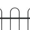 Recinzione da giardino con staffa design in acciaio 3,4 x 1 Anteprima dell’immagine prodotto 2
