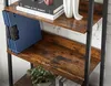 A close-up view of a shelf on a bookshelf, showing a blue folder and a measurement indicator. Produktbild-Vorschau