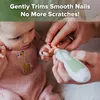 haakaa Elektrischer Baby-Nagelknipser, Baby-Nagelfeilen-Set Produktbild-Vorschau 3