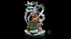 A collectible figurine of Aang from Avatar: The Last Airbender, depicted in a dynamic pose with swirling air effects. Náhled obrázku produktu