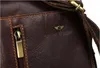 Peterson Pánská crossbody taška Crocodile tmavě hnědá One Náhled obrázku produktu 3