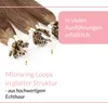 hair2heart Microring Extensions Echthaar glatt 8/1 Produktbild-Vorschau 3
