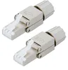 PremiumX 2x Netzwerkstecker Cat 8 RJ45 Stecker LAN Netzwerk Produktbild-Vorschau 1