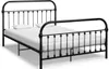 Łóżko Metalowe Czarne Rama Łóżka Ze Stelażem Sofa Do Podgląd zdjęcia produktu 2