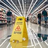 2 x Achtung Rutschgefahr Schild 60 cm x 21/30 cm – Produktbild-Vorschau 8