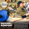 Naviják hadice na stlačený vzduch TRESKO 20 m modrý Náhled obrázku produktu 3