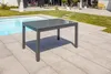 Ausziehbarer Gartentisch 10 P, Aluminium/Glassplatte Produktbild-Vorschau 3