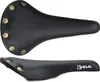 Retro FIX Sharp Wheel VELO Fahrradsattel Schwarz Produktbild-Vorschau 1