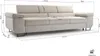 Sofa 3-Sitzer mit Schlaffunktion NAVIO, Farbe: Cappuccino Produktbild-Vorschau 7