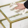 Konzolový Stolík, Stolík Z Tvrdeného Skla, Moderný Pohovka Náhľad obrázku produktu 10