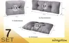 sunnypillow Palettenkissen für Palettenmöbel - 7er Set - Produktbild-Vorschau 2