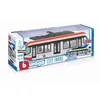 A toy tram in its packaging. Podgląd zdjęcia produktu