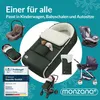 MONZANA® Sacco Nanna Neonato Bambini - Sacco Passeggino Anteprima dell’immagine prodotto 7