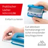 Novus Schreibtisch Set, Heftgerät E 15 mit Locher E 210, Produktbild-Vorschau 4