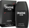 A black bottle of Drakkar Noir cologne and its packaging are displayed against a white background. Náhled obrázku produktu
