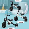 Mini běžecká tříkolka Trike Fix 3 v 1 s pedály bílá Náhled obrázku produktu 11