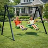 LEAN 29181 Balançoire de jardin avec support 2 en 1, 260 × Voir les images du produit 5