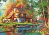PUZZLE CREFL 500 pezzi Casetta in riva al fiume 37484 Anteprima dell’immagine prodotto 2