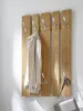 HAKU Wandgarderobe edelstahloptik, eiche - Echtholzfurnier, Produktbild-Vorschau 3