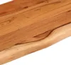 vidaXL Nástěnná police 60x20x2,5 cm obdélníková z masivního Náhled obrázku produktu 6