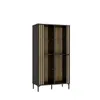 Vitrine Joakimis Jmxv521-M637 Wohnzimmerschrank 87X162X42Cm Produktbild-Vorschau 2