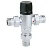 A studio shot of a thermostatic mixing valve. Podgląd zdjęcia produktu