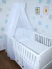 Primawela Baby Bettset - 6 teiliges Set mit Chiffon Himmel Produktbild-Vorschau 1