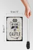 Holzschild Spruch My home is my Castle 12x18 cm Haus Produktbild-Vorschau 6