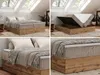 Kontinentální postel bez čela postele Wood Zero 180x200 cm Náhled obrázku produktu 3