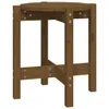 vidaXL Couchtisch Honigbraun Ø 42,5x45 cm Massivholz Kiefer Produktbild-Vorschau 1