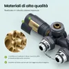 S'AFIELINA Set multiblock per raccordo radiatore, antracite Anteprima dell’immagine prodotto 4