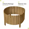 Garronda Beeteinfassung Holz Rollzaun Gartenzaun Produktbild-Vorschau 3