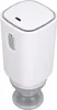 A white electric vacuum pump with a clear base, shown from a slightly elevated angle against a white background. Náhľad obrázku produktu