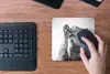 MuchoWow® Mauspad Mousepad Katze leckt ihre Pfote 23x19 cm Produktbild-Vorschau 5