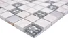 Glasmosaik Steinmosaik Stahl mix holz weiss Mosaikfliese Produktbild-Vorschau 5