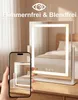 Specchio da trucco a LED ZMH con illuminazione, 25×30 cm, 3 Anteprima dell’immagine prodotto 7