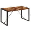 Tavolo da pranzo 140 x 70 x 75 cm in legno massiccio Anteprima dell’immagine prodotto 7