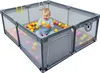 Relaxdays Laufstall Baby, 150 x 150 cm, Laufgitter, 50 Produktbild-Vorschau 1