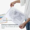 H&S Dokumentenmappe A4 - 30er Set - Transparente Postmappe Produktbild-Vorschau 4