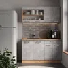 Küchenfront Vicco R-Line Beton 59.2 x 71.3 cm Möbelfront Produktbild-Vorschau 3