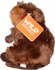 Wild Republic Biber 20 cm aufwartend braun Kuscheltier Produktbild-Vorschau 4
