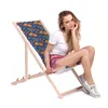 Dreamroots Liegestuhl klappbar Holz, Buchenholz bis zu 130 Produktbild-Vorschau 2