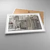 Gerahmtes Poster - Weißer Rahmen - Architektur Zeichnen Produktbild-Vorschau 3