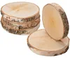 Grosse Baumscheiben 5 Stk. Dekoholz Holzscheiben Produktbild-Vorschau 1