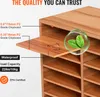 SucceBuy Organisateur de littérature en bois à 27 Voir les images du produit 3
